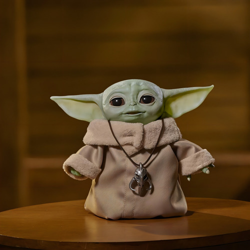 Boneco Eletronico Baby Yoda The Child Star Wars Hasbro F1119