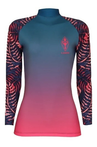 Camisa Feminina Lycra Surf Praia Mergulho Lord Manga Longa