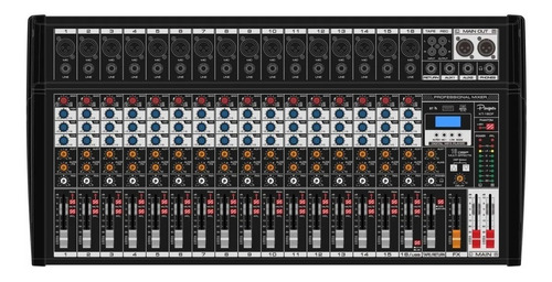 Consola Mixer Parquer 16 Ch 48v Efx Interface Grabacion Bt