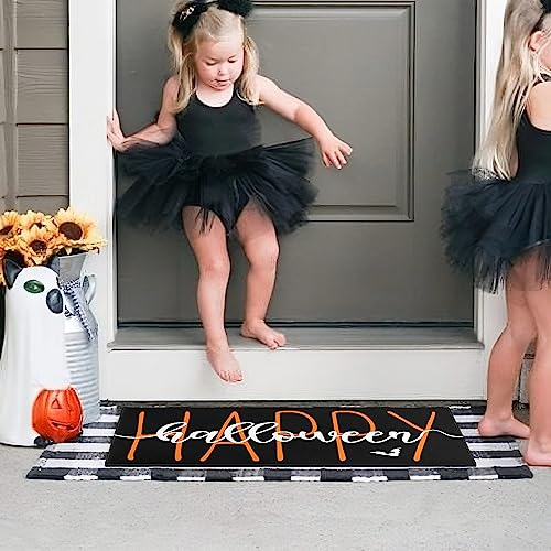 Tapete Antideslizante De Halloween Para Entrada 76 X 43 Cm