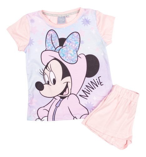 Pijama Minnie Manga Corta Disney Niña