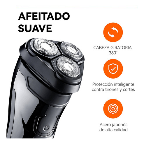 Rasuradora para Barba Eléctrica BOMIDI Afeitadora Moderna Recargable