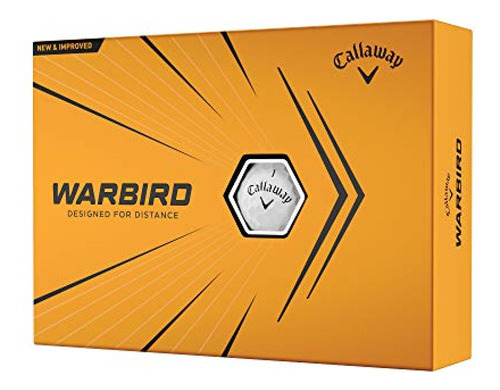 Pelotas De Golf Callaway Warbird 2021, Blanco