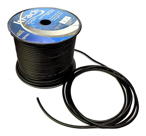 Imagen 1 de 3 de Rollo De Cable Para Microfono Xlr 100 Mts 2x24 Balanc.krack