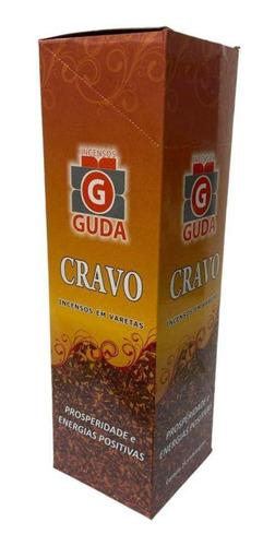 Incenso Indiano Guda Cravo Cx.6un.7v.