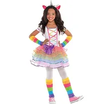 Comprar Disfraz Unicornio Arco Iris Para Niñas Arcoiris Arcoiris