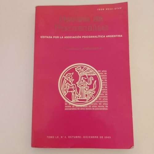 Revista De Psicoanálisis El Analista Trabajando