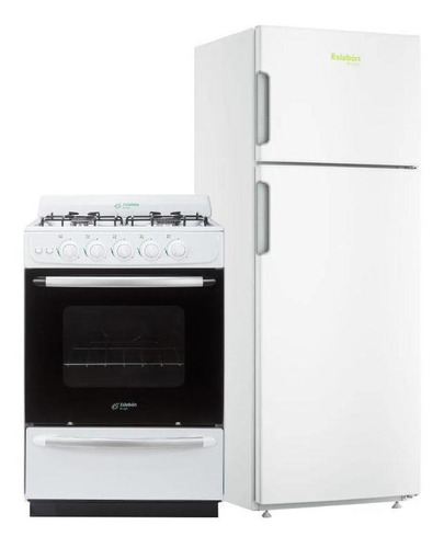 Imagen 1 de 1 de Combo Eslabón De Lujo Cocina A Gas Y Heladera 274 L
