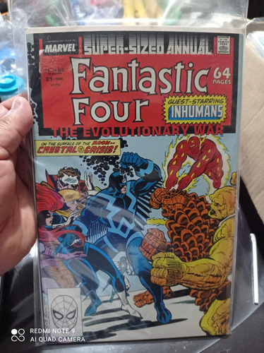 Cómic Marvel En Inglés Fantastic Four No.21 Annual  5