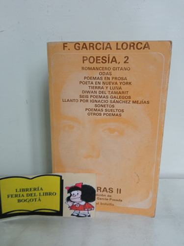 García Lorca - Poesía - Tomo 2 - Literatura Española 