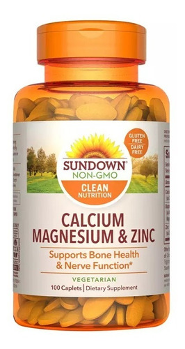 Sundown Calcium/magnesium/zinc 100tabletas