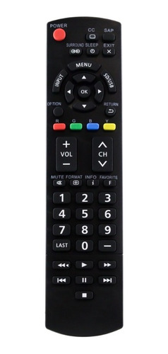 Control Remoto Panasonic Viera Lcd Hd N2qayb000485 Reemplazo