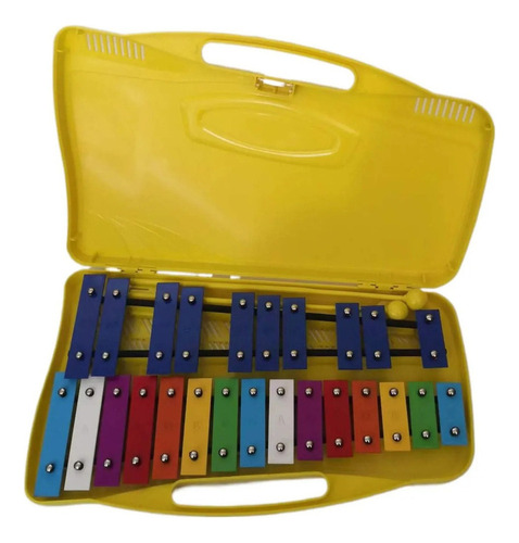 Profesional 25 Notas Glockenspiel Xilófono Percusión