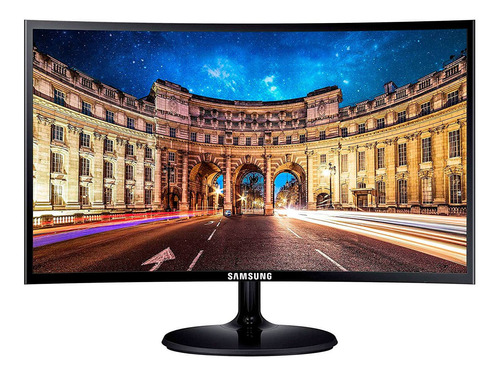 Monitor Curvo Samsung 24  1920x1080 Gamer Lc24f390fhlxzs