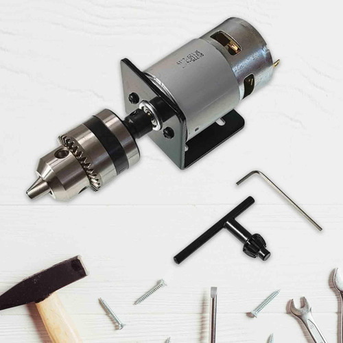 775 Dc Motor Taladro Manual Chuck Juego De Portabrocas B12