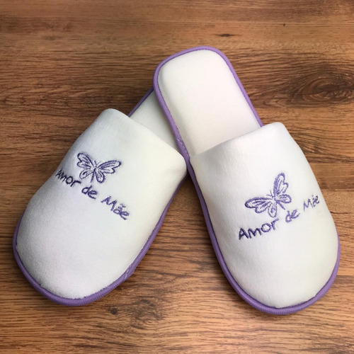 Imagem 2 de 3 de Pantufa Dia Das Mães - Ponta De Estoque - Pequenos Defeitos
