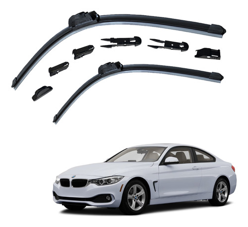 2 Plumas Limpiaparabrisas Reluvsa P/ Bmw 428i 2014