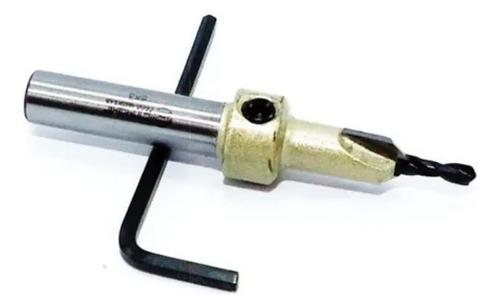 Escareador De Vídea 8mm Com Broca 3mm Madeira