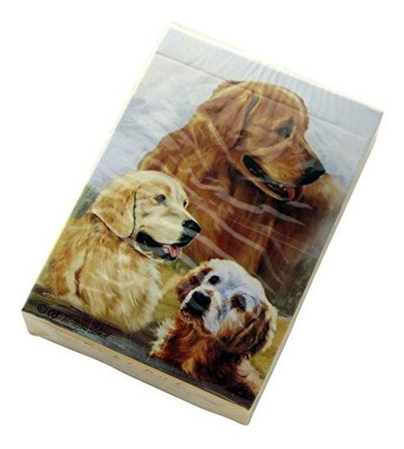Golden Retriever Dog Playing Cards De Best Friends Ruth Mays
