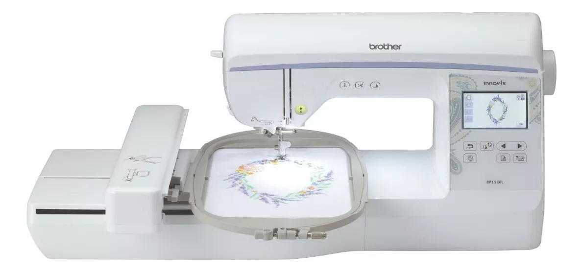 Terceira imagem para pesquisa de maquina de bordar bp1530l com wi fi brother bp1530