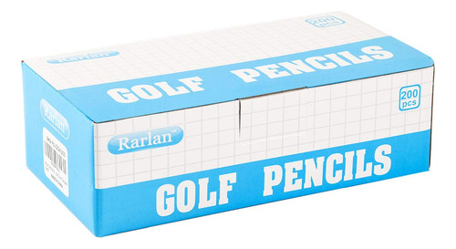 Lápices Rarlan Golf 2 Hb Con Gomas De Borrar Preafiladas, Pa