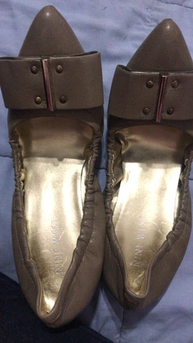 Zapatos Chatitas Nine West N 34 / 35 Importadas 1 Uso
