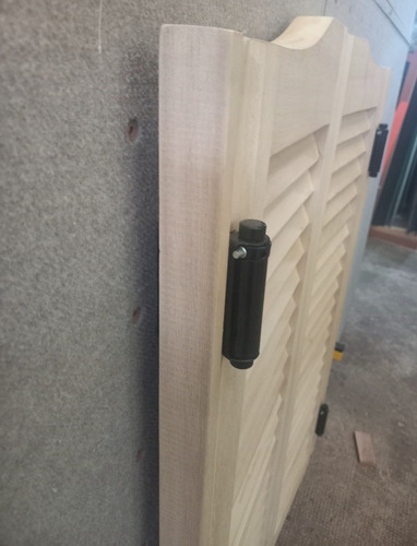 Puerta Far West Doble Accion De Kiri 80x100 Marrón Claro