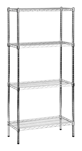 Anaquel De Alambre 36  X 18  4 Niveles Urrea