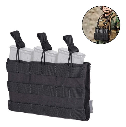 Cartuchera Portacargador Tactico Para R15 M4 Cap 3 De Larga