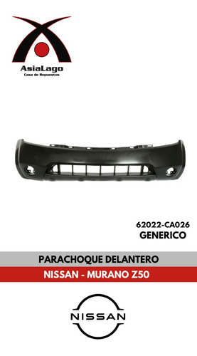 Parachoque Delantero Nissan Murano Z50