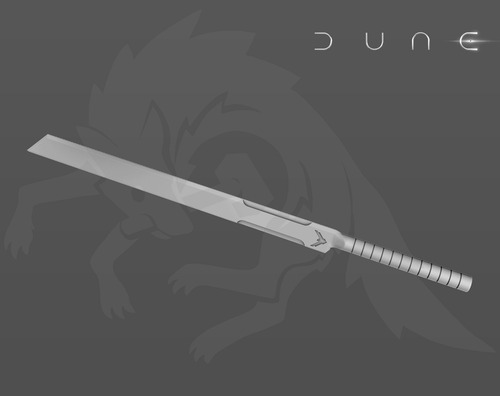 Pelicula Dune 2021 Espada De Duncan(figuras De Plastico)