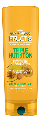 Garnier Fructis Triple Nutrition Acondicionador, Cabello Se.