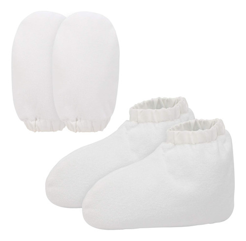 Guantes Y Botines De Bano De Cera De Parafina, Segbeauty Con