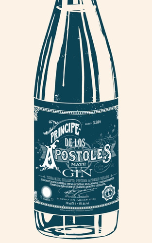 Gin Principe De Los Apostoles X3 Variedades 750cc