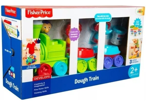 Juguete Trencito Con Masas Y Figuras Original Fisher Price 