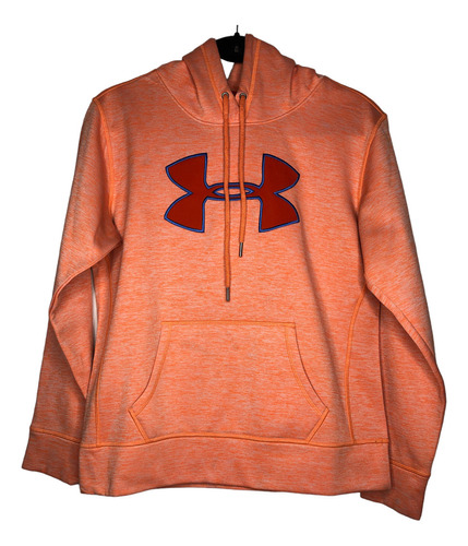 Poleron Casual Unisex Naranjo Under Armour Talla M T48