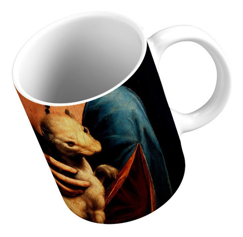 Taza La Dama Con El Armiño - Leonardo Da Vinci