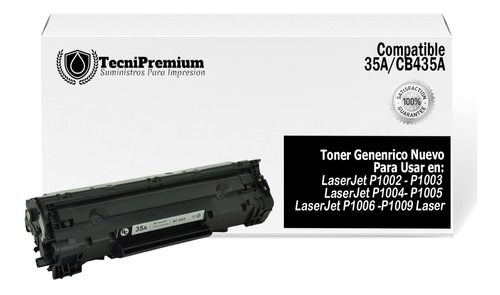 Toner Generico Nuevo 35a Cb435a Para Laserjet P1005 P1006 