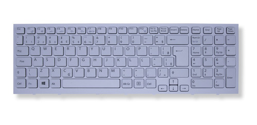 Imagem 4 de 5 de Teclado Para Notebook Sony Vaio Vpc-eh Pcg-71911x V116646fbr - Marca Bringit
