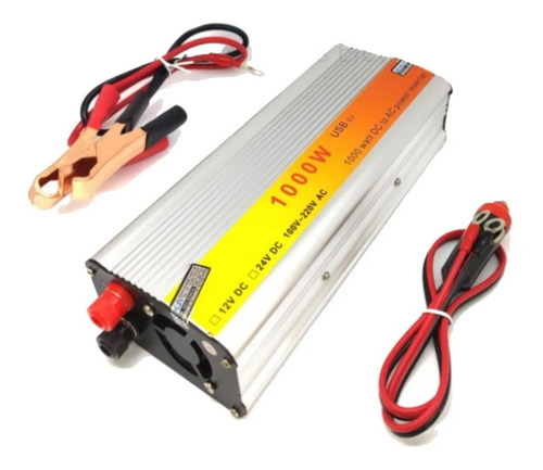 Imagem 1 de 3 de Inversor De Energia Poten 1000w Entrada Dc 12v Saída Ac 220v