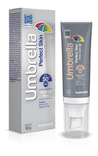 Umbrella perfect skin fotoprotector tono claro 50g