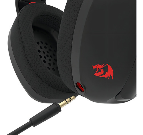 Headset Gamer Redragon Ire Pro Preto - H848 Wireless Preto