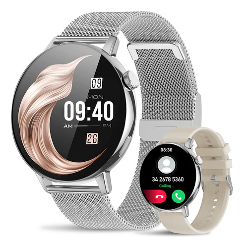 Reloj Inteligente Para Mujer Para Telefonos Android Ios, Tex