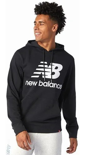 Buzo New Balance Essentials Capucha Algodon Deportivo 