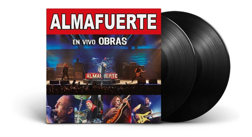 Almafuerte En Vivo Obras Vinilo Nuevo Musicovinyl