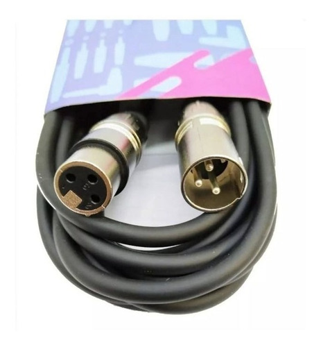 Cable De Microfono Profesional Xlr Apogee 6 Metros