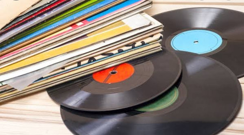 Discos De Vinilo Para Decoracion 50 Pzas