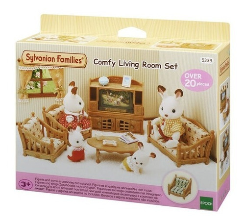 Sylvanian Set De Living 26 Piezas 05339sy