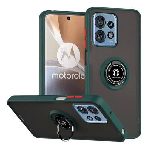 Case Funda Hardness Ring Para Motorola Edge 40 Pro / Bumper