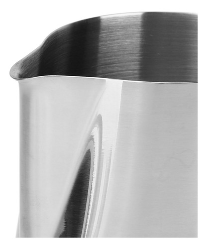 Vaso Espumador De Leche De Acero Inoxidable, 600 Ml, Corto
